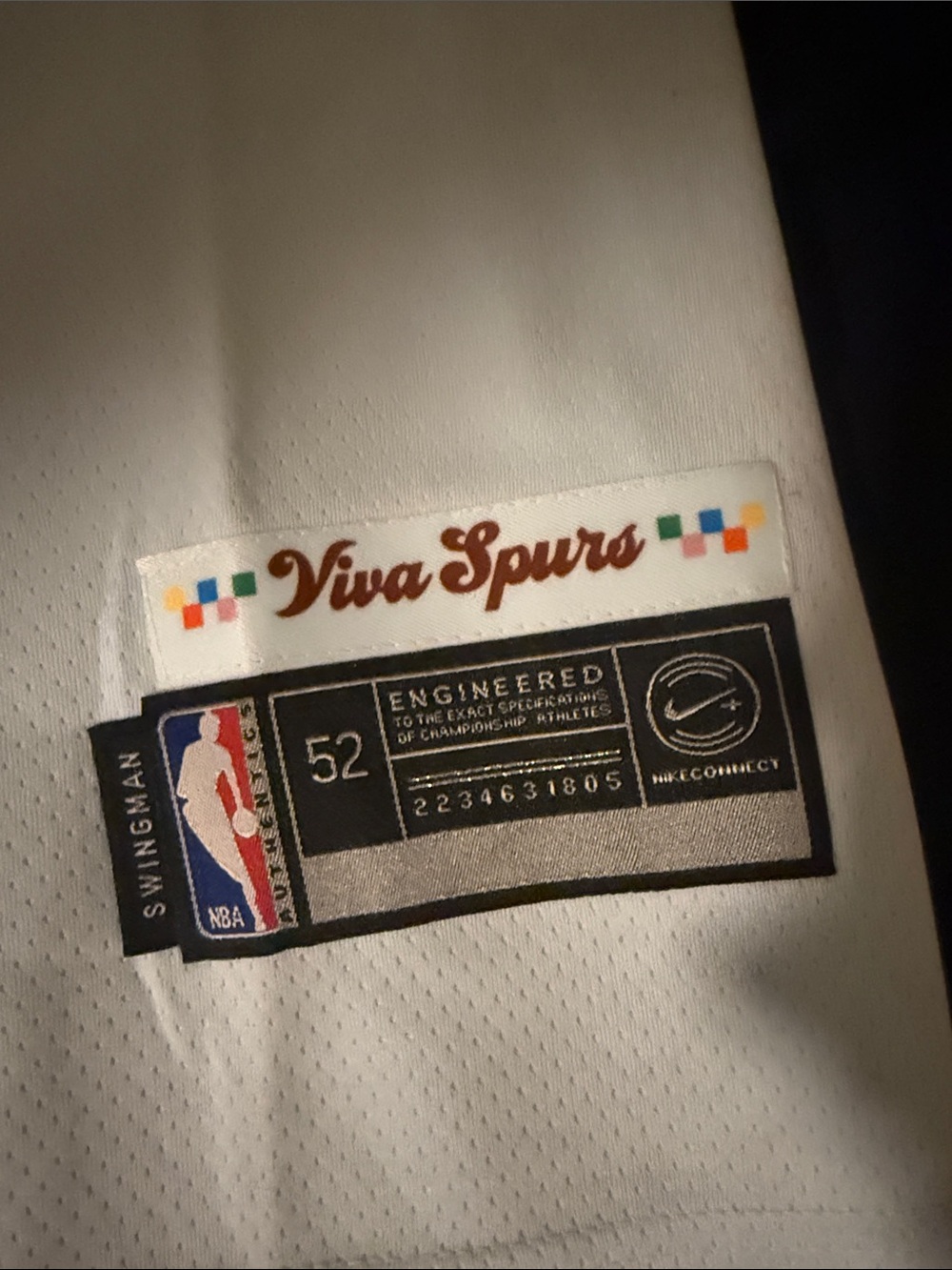 Nike San Antonio Spurs Victor Wembanyama #1 Jersey City Edition Size XL - Picture 3 of 7